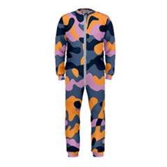 Camouflage Background Textile Uniform Seamless Pattern Onepiece Jumpsuit (kids) by Vaneshart