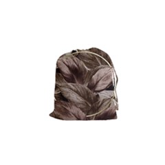 Foliage Circle Card Drawstring Pouch (xs)