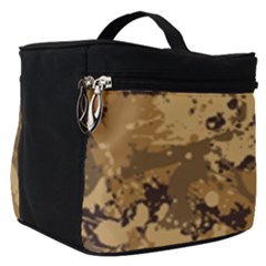 Abstract Grunge Camouflage Background Make Up Travel Bag (small)