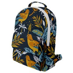 Birds Nature Design Flap Pocket Backpack (small) by Vaneshart