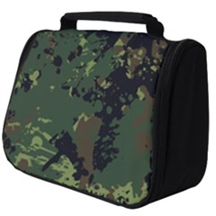 Military Background Grunge Style Full Print Travel Pouch (big) by Vaneshart