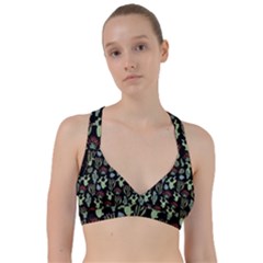 Cute Africa Seamless Pattern Sweetheart Sports Bra by Vaneshart