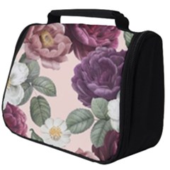 Romantic Floral Background Full Print Travel Pouch (big)