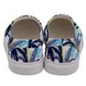Colorful Summer Palm Trees White Forest Background Men s Canvas Slip Ons View4