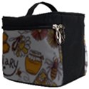 Honey Seamless Pattern Make Up Travel Bag (Big) View2