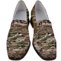 Fabric Camo Protective Women s Chunky Heel Loafers View1