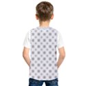 Pattern Black And White Flower Kids  SportsWear View2