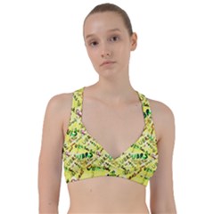 Ubrs Yellow Sweetheart Sports Bra