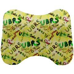 Ubrs Yellow Head Support Cushion by Rokinart