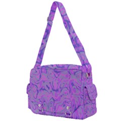 Purple Camouflage Buckle Multifunction Bag by 1dsign
