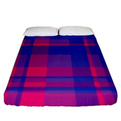 Bisexual Plaid Fitted Sheet (king Size)