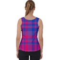 Bisexual plaid Velvet Tank Top View2