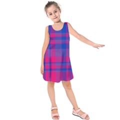 Bisexualplaid Kids  Sleeveless Dress