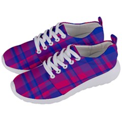 Bisexualplaid Men s Lightweight Sports Shoes