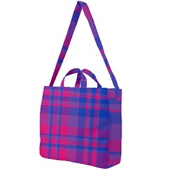 Bisexualplaid Square Shoulder Tote Bag