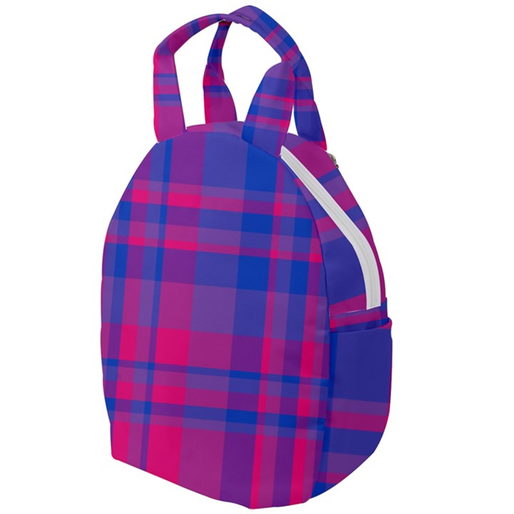 Bisexual plaid Travel Backpacks