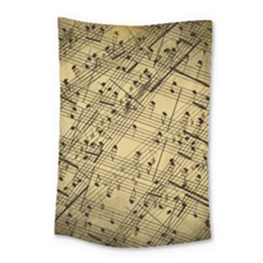 Music Nuts Sheet Small Tapestry