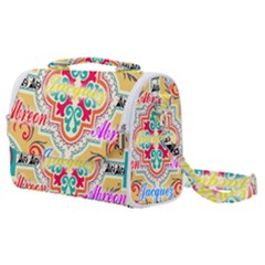 Floral Satchel Shoulder Bag by ABjCompany
