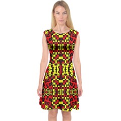 Rby 59 Capsleeve Midi Dress by ArtworkByPatrick