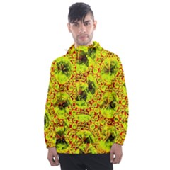 Cut Glass Beads Men s Front Pocket Pullover Windbreaker by essentialimage