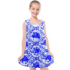 Cut Glass Beads Kids  Cross Back Dress by essentialimage