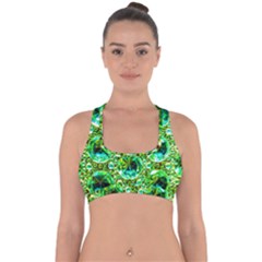 Cut Glass Beads Cross Back Hipster Bikini Top  by essentialimage