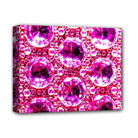 Cut Glass Beads Deluxe Canvas 14  X 11  (stretched) by essentialimage