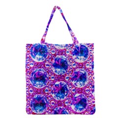 Cut Glass Beads Grocery Tote Bag by essentialimage