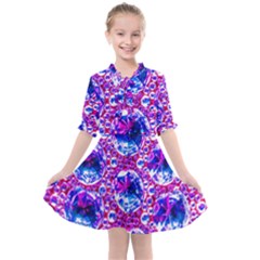 Cut Glass Beads Kids  All Frills Chiffon Dress by essentialimage