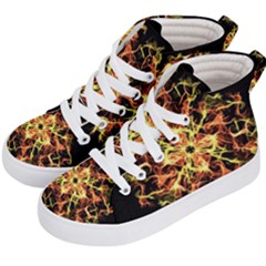 Ablaze Kids  Hi-top Skate Sneakers by litana