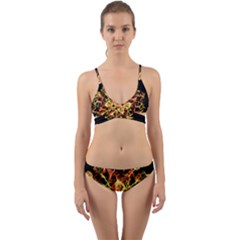 Ablaze Wrap Around Bikini Set by litana