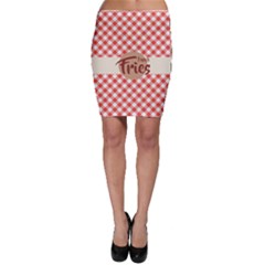 French Fries Bodycon Skirt by YANcow