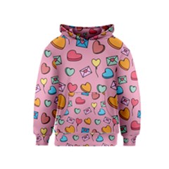 Candy Pattern Kids  Pullover Hoodie by Sobalvarro