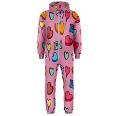 Candy Pattern Hooded Jumpsuit (men)  by Sobalvarro