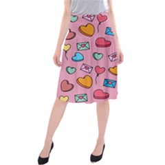 Candy Pattern Midi Beach Skirt by Sobalvarro