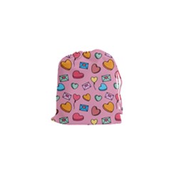 Candy Pattern Drawstring Pouch (xs) by Sobalvarro