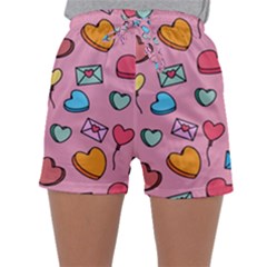 Candy Pattern Sleepwear Shorts by Sobalvarro