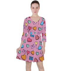 Candy Pattern Ruffle Dress by Sobalvarro