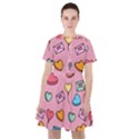 Candy Pattern Sailor Dress View1