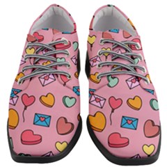 Candy Pattern Women Heeled Oxford Shoes by Sobalvarro