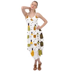 Pineapples Layered Bottom Dress by Sobalvarro