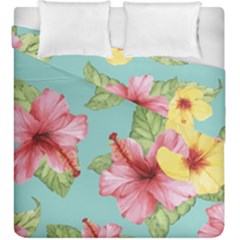 Hibiscus Duvet Cover Double Side (king Size)