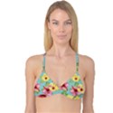 Hibiscus Reversible Tri Bikini Top View3