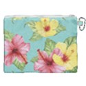 Hibiscus Canvas Cosmetic Bag (XXL) View2