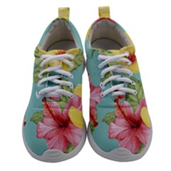 Hibiscus Women Athletic Shoes by Sobalvarro