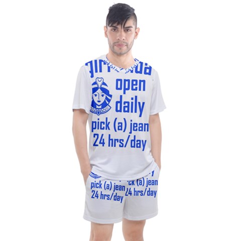 Gal Fridae 21 Men s Mesh Tee And Shorts Set by jackhipfaculty