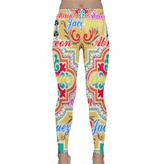 Floral Classic Yoga Leggings by ABjCompany