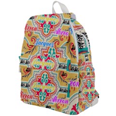 Floral Top Flap Backpack by ABjCompany