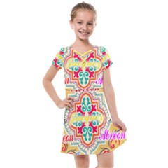 Floral Kids  Cross Web Dress