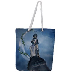 Wonderful Fantasy Women Full Print Rope Handle Tote (large) by FantasyWorld7